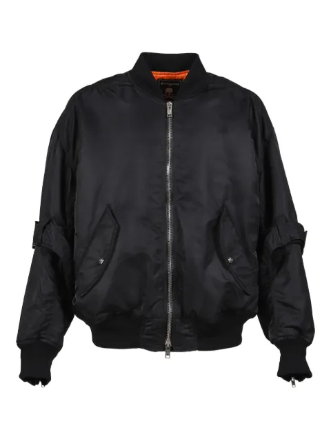Mastermind World skull zip jacket Black MW25S15BL012503