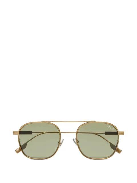 Zegna square-frame sunglasses Gold EZ02905335N