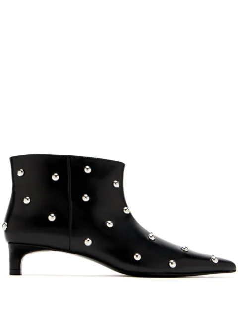 Senso 40mm stud-embellished boots Brown HARLANI