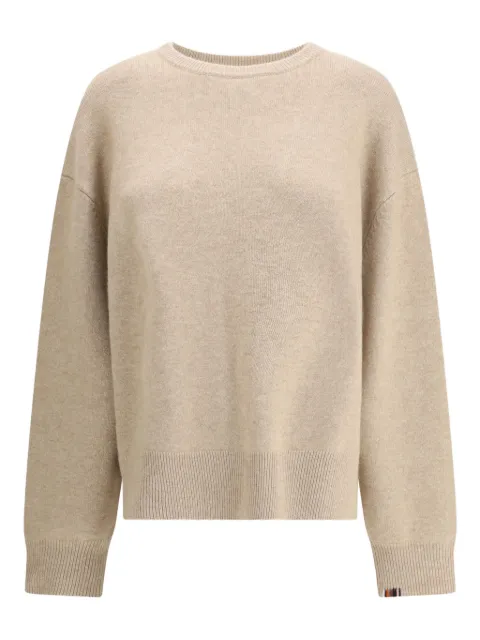 extreme cashmere N°431 long sleeves sweater Brown 43103901TU01