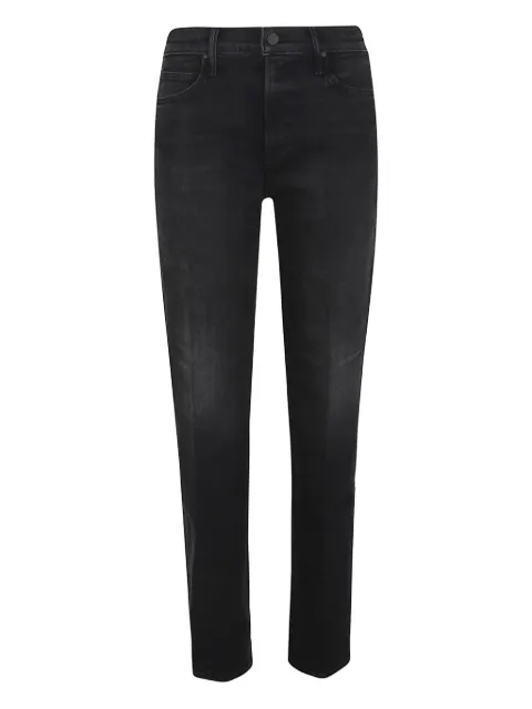 MOTHER slim-leg jeans Black 100051611