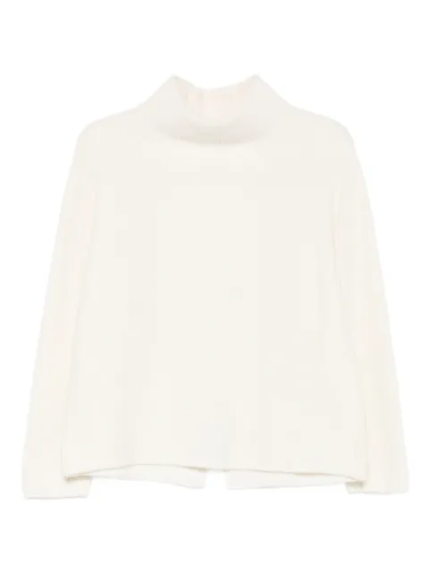 Bruno Manetti high-neck sweater White Q2C131