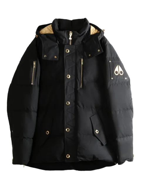 Moose Knuckles 3Q zipped jacket Black M35MJ128GS