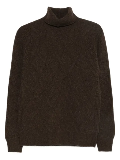 Barba roll-neck sweater Brown 720025206