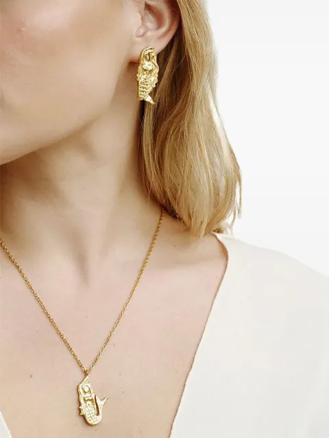 Labelled Jewellery Sirena earrings Gold LABEL69245341