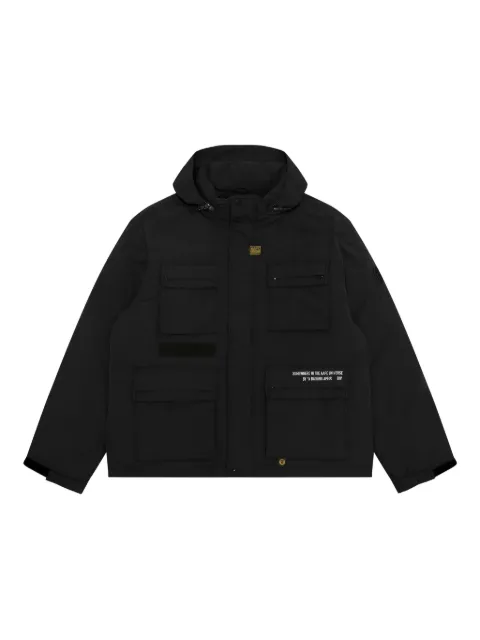AAPE BY *A BATHING APE® hooded pocket jacket Black ADN7741XXP