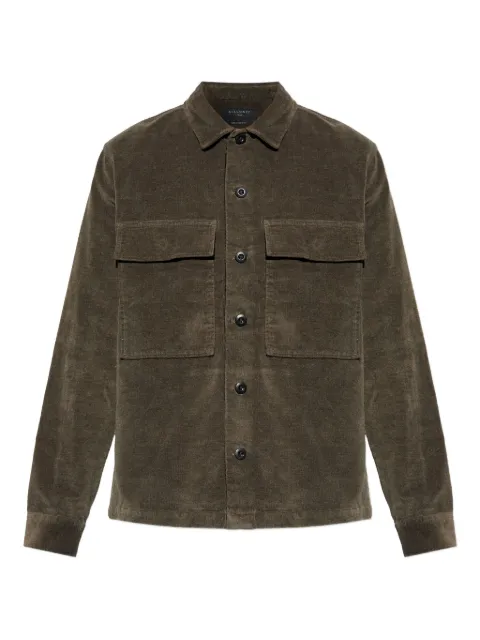 AllSaints Hawker pocket shirt Brown M017SD