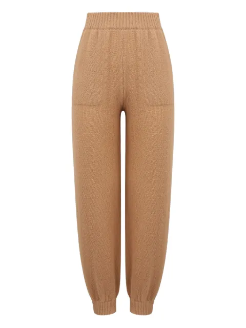 MSGM ribbed wool track pants Neutrals 3941MDP190257785
