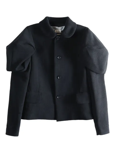 Comme Des Garçons Comme Des Garçons puff sleeve blazer Black RPJ013051