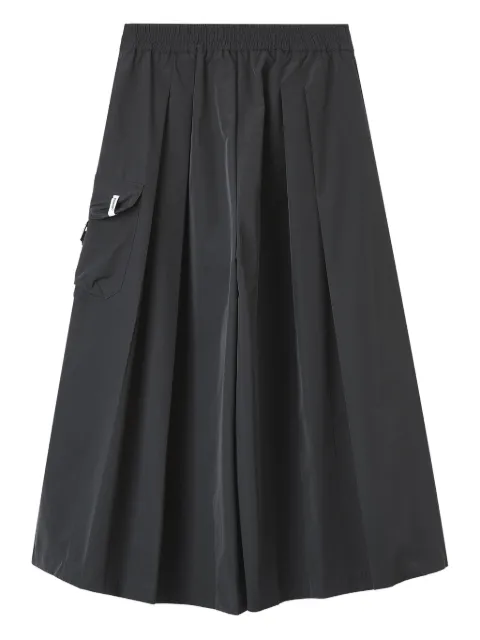 Musium Div. pocket pleated trousers Black MMUPTW00999X