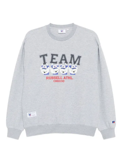 CHOCOOLATE x Russell Athletic graphic-print sweatshirt Grey B1XSWM00214X