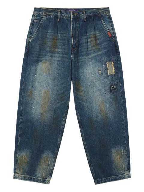 aftermaths patchwork jeans Blue AFMJNM01329X