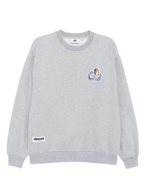 CHOCOOLATE chocoo-pup sweatshirt Grey B1XSWM00403X