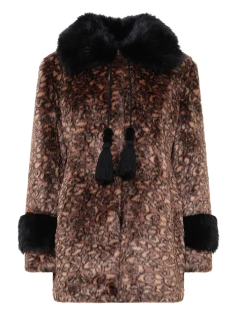 Unreal Fur Planet Earth Coat Brown URF8340165