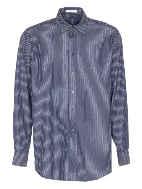 The Row striped shirt Blue 970W4268BWS