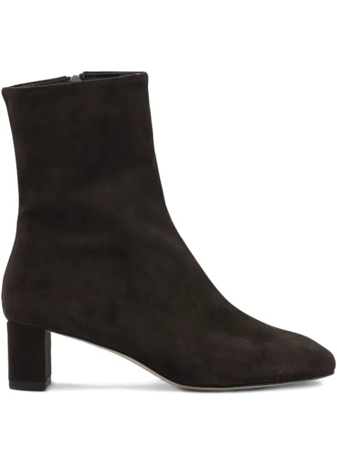 Aeyde 45mm Millie boots Brown MILLIECOWSUEDELEATHERMOKA