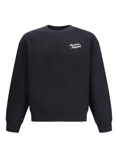 Maison Kitsuné logo-print sweatshirt Blue MM00315KM03410414