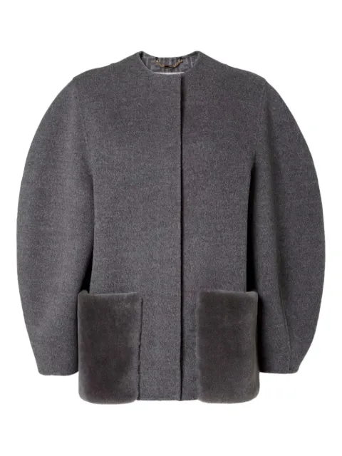 FENDI wool jacket Grey FJ7647A5HD