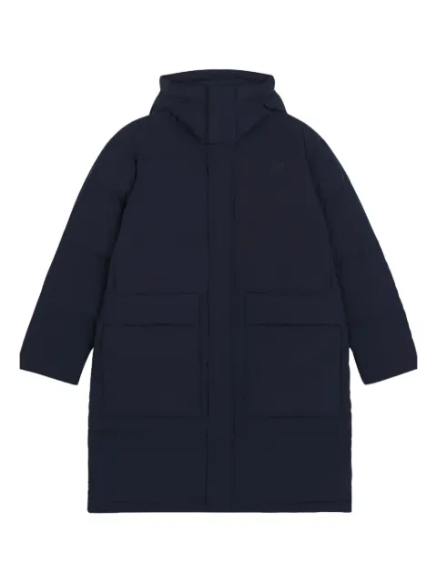 Maison Kitsuné hooded pockets padded coat Blue NM02207WQ4031P480