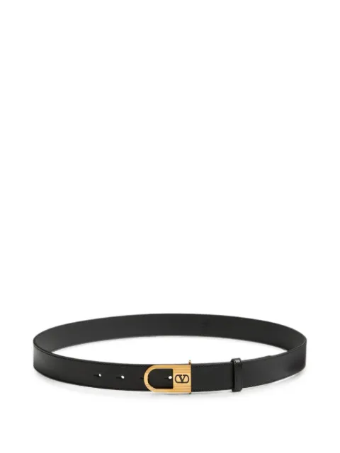 Valentino Garavani VLogo Signature belt Black YT0ST8JAQ