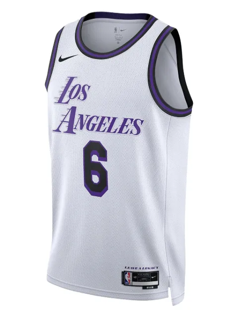 Nike LeBron James Los Angeles Lakers City Edition tank top White DO9597