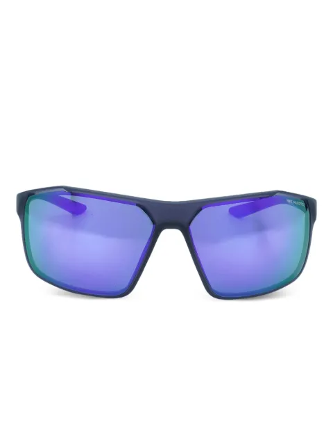 Nike Windstorm rectangle-frame sunglasses Grey CW4672