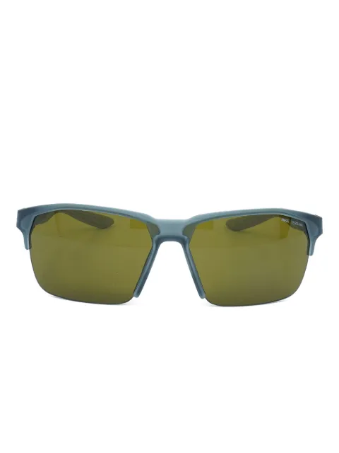 Nike Maverick Free E rectangle-frame sunglasses Grey CU3756