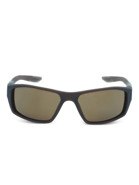 Nike Brazen Shadow rectangle-frame sunglasses Brown CT8228