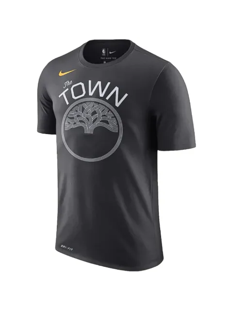 Nike Dri-FIT logo-print T-shirt Grey M11595GRY