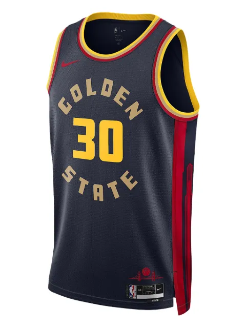 Nike NBA Stephen Curry City Edition Swingman jersey Blue FQ4342