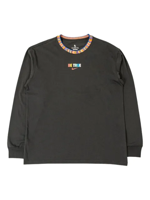 Nike Be True long-sleeve T-shirt Black FD0861