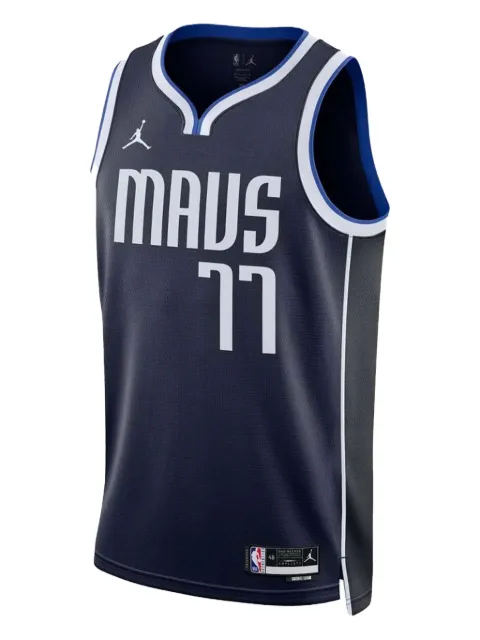 Nike NBA Mavericks Statement Edition 'Doncic 77' 22/23 Jersey tank top Blue DO9523