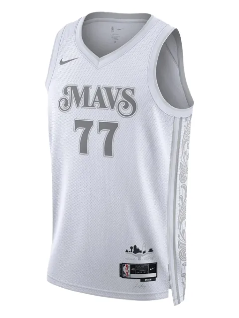 Nike NBA Mavericks Donic City Edition 2024/25 Swingman jersey White FQ4339