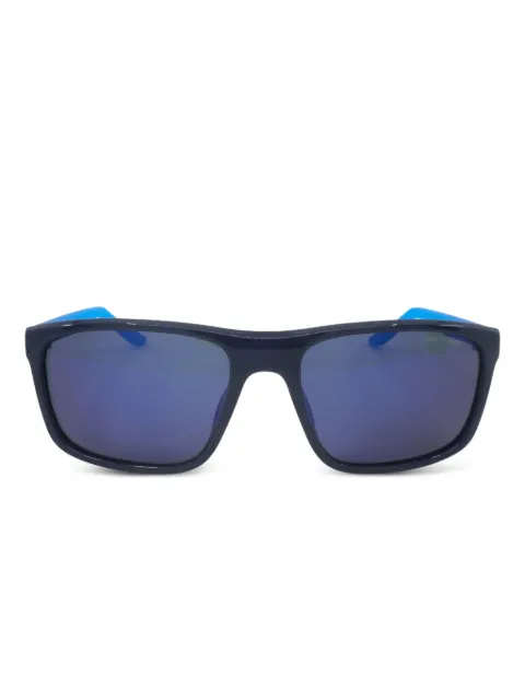 Nike Fire L rectangle-frame sunglasses Blue FD1819
