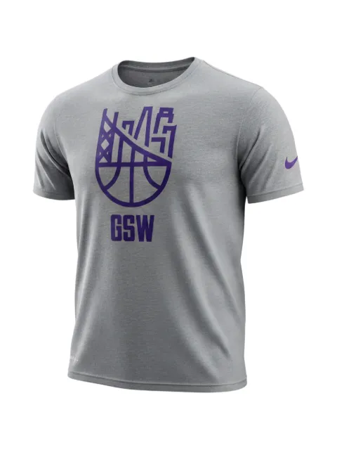 Nike NBA Golden State Warriors T-shirt Grey 871037