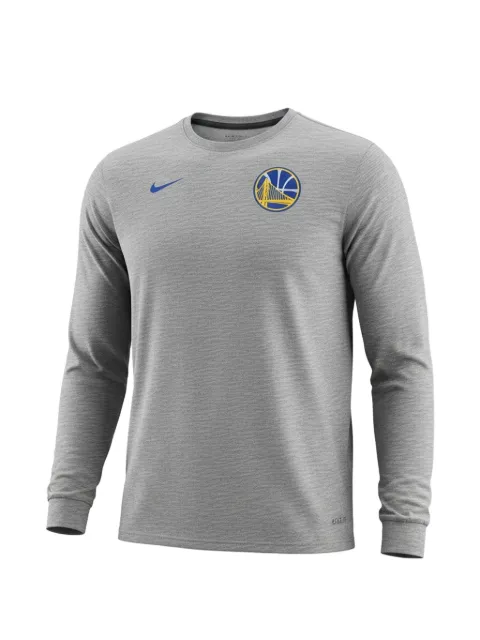 Nike x NBA Golden State Warriors Facility Dri-FIT long-sleeves T-shirt Grey 870386