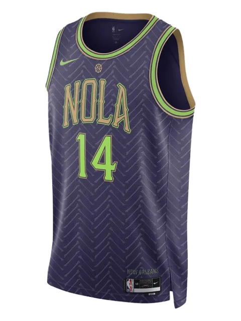 Nike NBA New Orleans Pelicans 24/25 City Edition '14 Ingram Swingman jersey Purple FQ4351