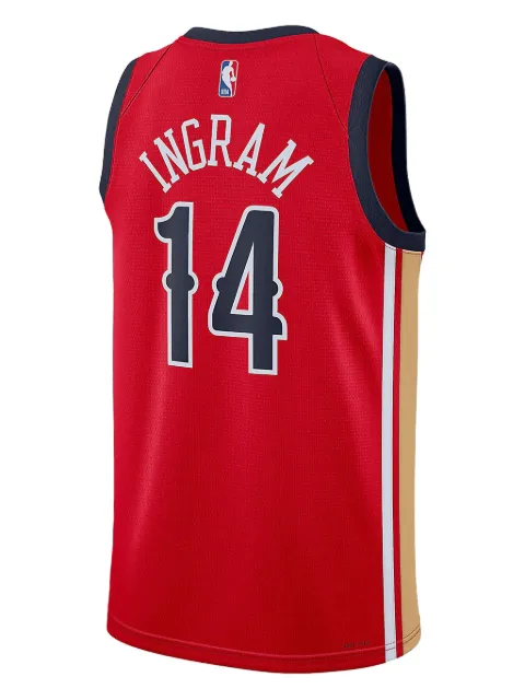 Nike New Orleans Pelicans Ingram Swingman Statement Edition tank top Red DX8655