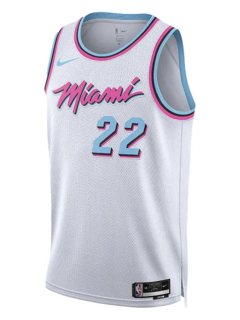 Nike NBA Heat '22 Butler 24/25 City Edition Swingman jersey White HJ6706
