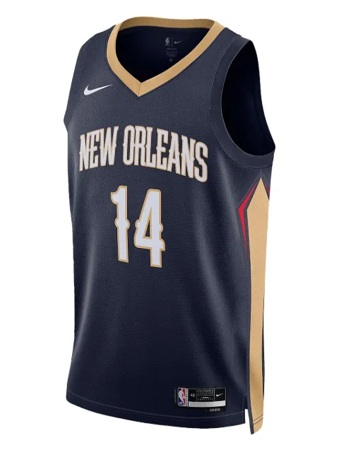 Nike NBA New Orleans Pelicans 'Ingram 14' Swingman Jersey tank top Blue DN2014