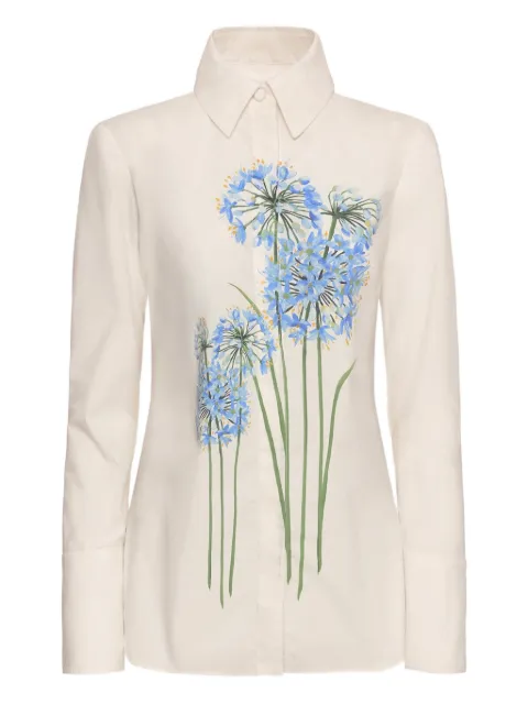 Oscar de la Renta Allium shirt White 26RN714ACBBWE