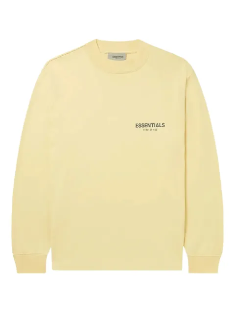 FEAR OF GOD ESSENTIALS logo sweatshirt Yellow A787FA21