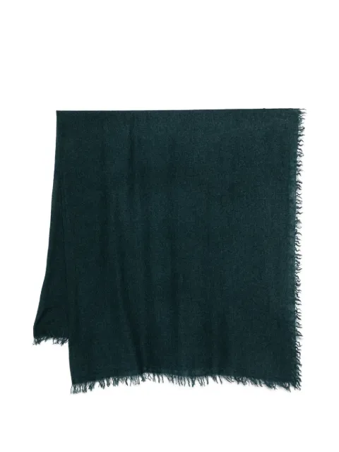 Faliero Sarti New Chris fringed scarf Blue I260470