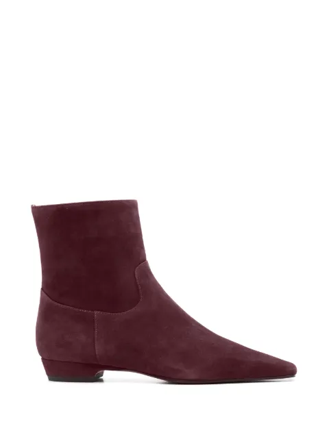 Roberto Festa suede ankle boots Red LEONISE