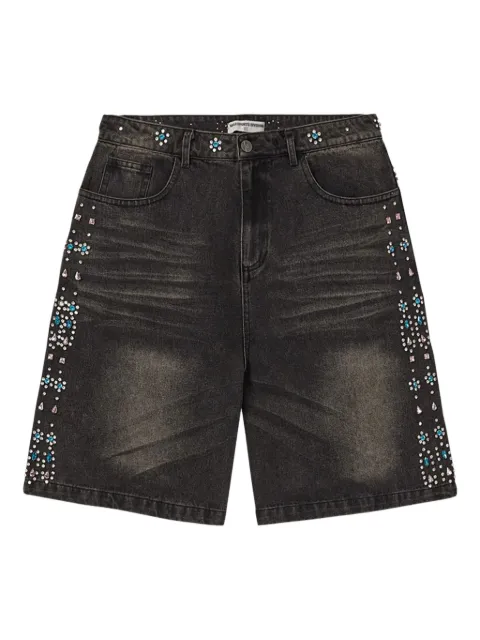 Vale Candy embellished shorts Black VALE06012BCJBK