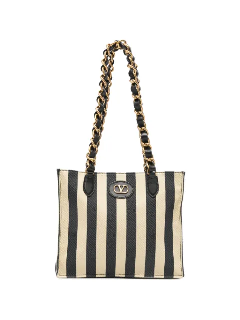 Valentino Garavani VLogo jacquard shoulder bag Black WB0S89MNW