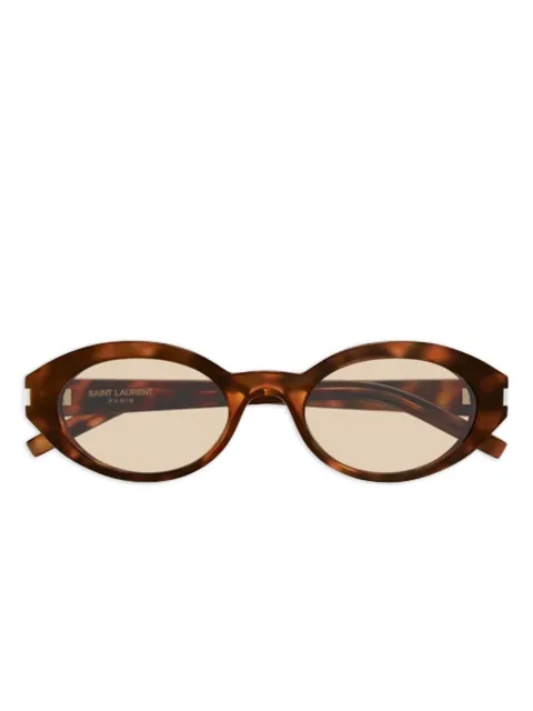 Saint Laurent Eyewear oval-frame sunglasses Brown SL567008