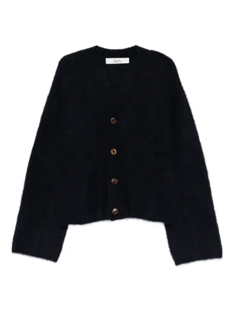 Séfr Lee cardigan Blue LEECARDIGAN