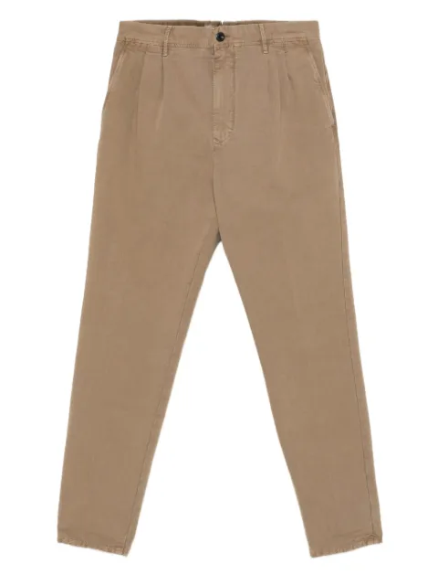 Incotex pleated trousers Neutrals 12S16720218