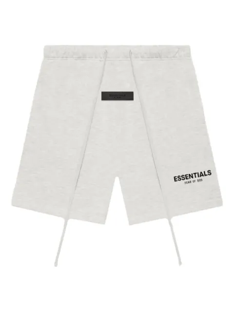 FEAR OF GOD ESSENTIALS Essential logo track shorts Grey LMBI7ZT6